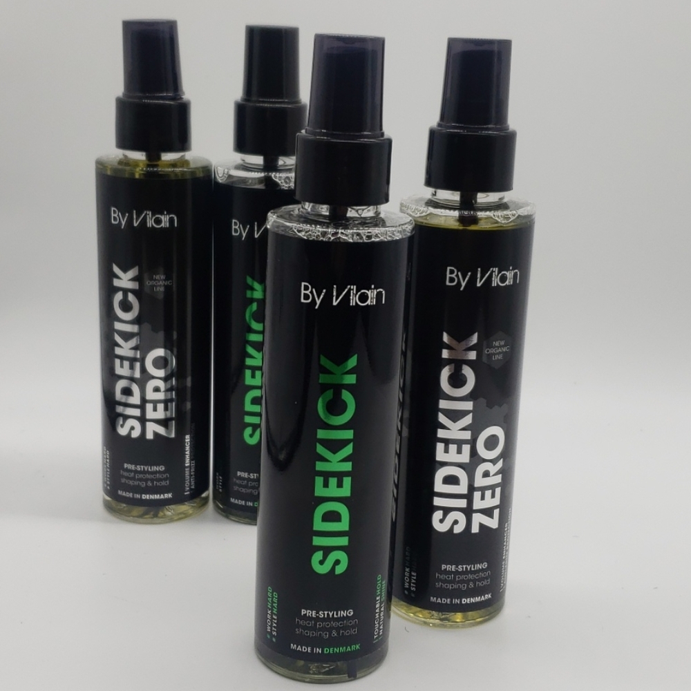 2pk Sidekick / SK Zero By Vilain Pre-Styling Spray